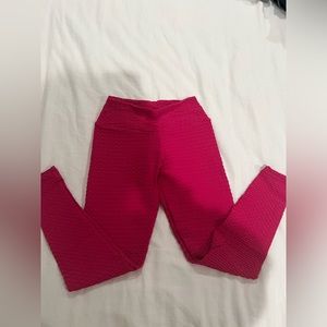 Booty by Brabants RASPBERRY Croco Skin Leggings